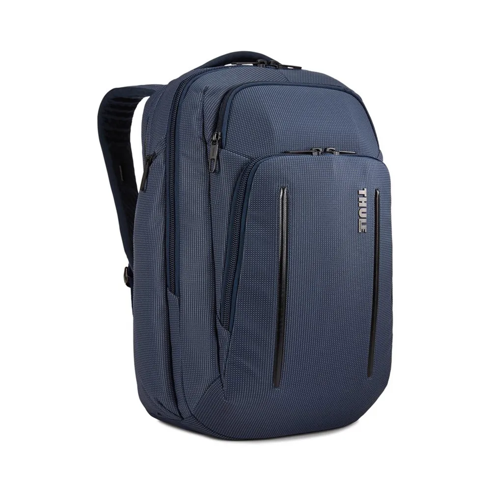 【Thule 都樂】Crossover 2 Backpack 30L 跨界後背包(深藍/適用 15 吋筆電)