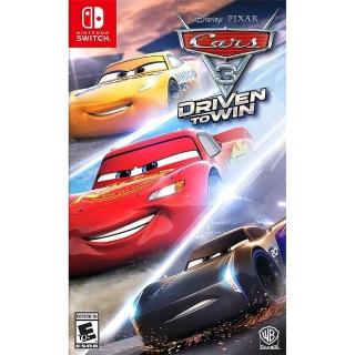 【Nintendo 任天堂】NS Switch 汽車總動員 3：全力取勝 英文美版(Cars 3: Driven to Win)