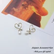 【Anpan】925銀針韓東大門N設計師款簡約愛心滿滿珍珠耳環