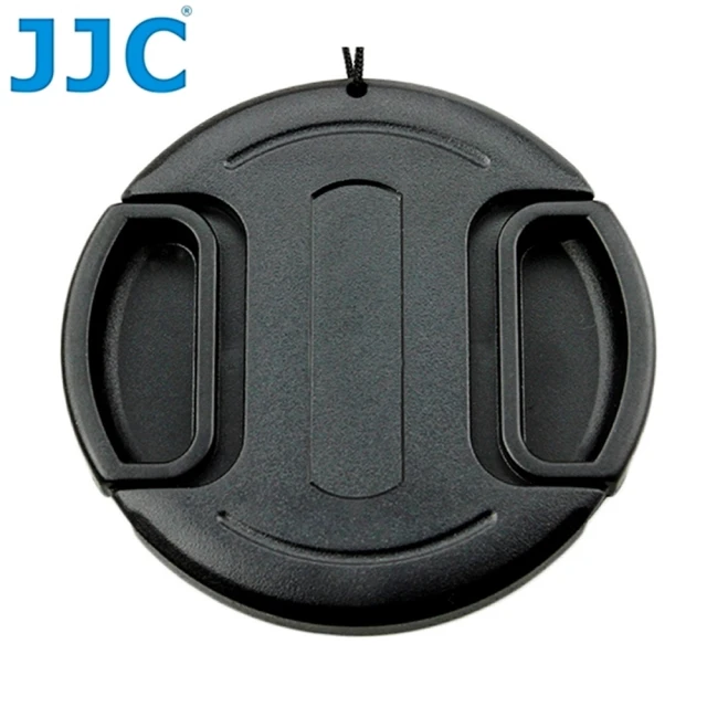 【JJC】無字中捏58mm鏡頭蓋LC-58(B款附孔繩58mm鏡頭保護蓋lens cap)