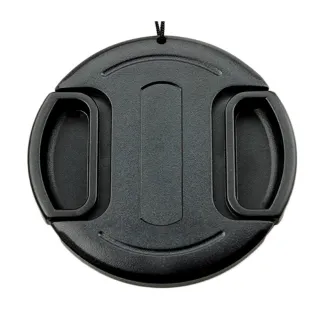 【JJC】無字中捏快扣62mm鏡頭蓋LC-62(B款附孔繩62mm鏡頭保護蓋lens cap)