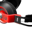 【MARVO 魔蠍】HG9035 虛擬7.1聲道電競耳罩式耳機 紅(耳機、電競、7.1聲道)