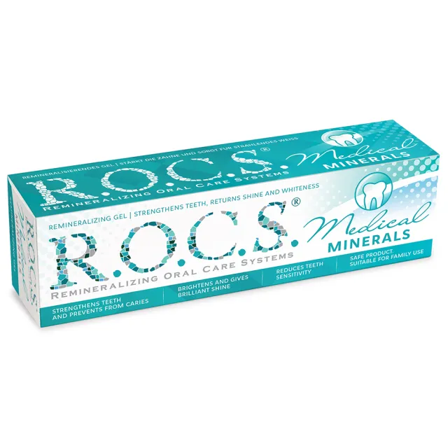 【R.O.C.S.】再礦化修護琺瑯質凝膠晚安面膜 口氣清新 35ml/45g