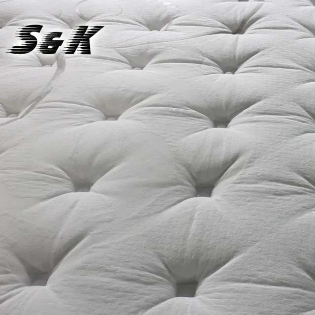 【S&K Dr系列】天絲乳膠記憶膠獨立筒床墊(雙人加大6尺)