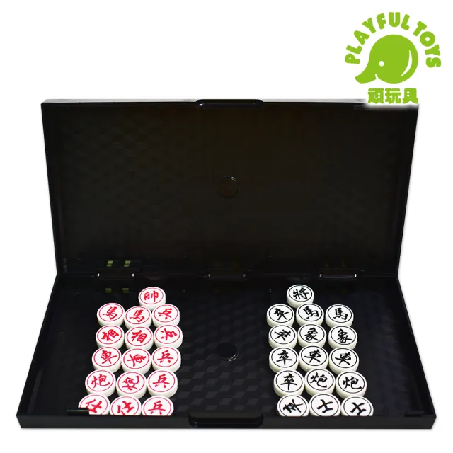 【Playful Toys 頑玩具】中號磁石中國象棋(磁性象棋 磁吸跳棋 磁鐵跳棋 益智桌遊)