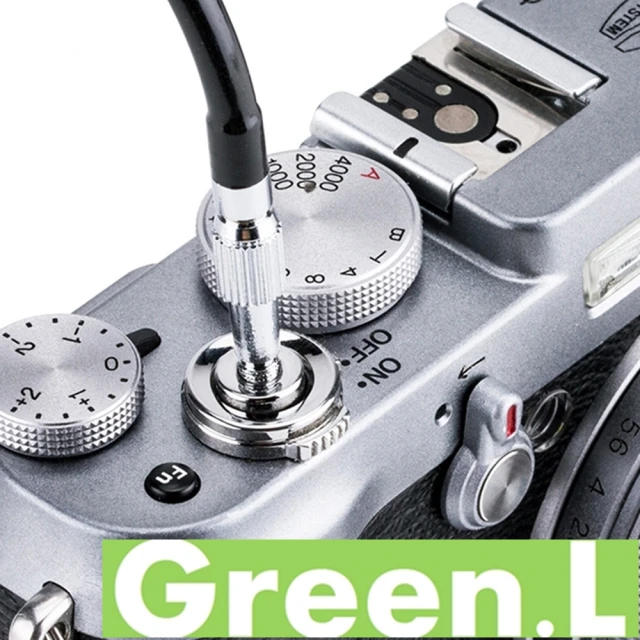 【Green.L】頂針機械式快門線撞針式機械快門線長100cm GRTM100(長1公尺 自鎖式快門線)