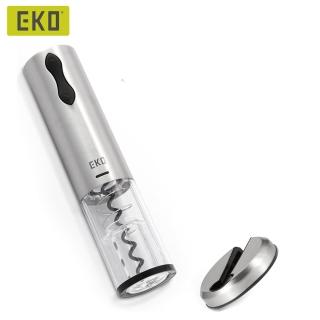 【EKO】波爾電動紅酒開瓶器(電動旋轉開瓶/軟木塞屑不脫落)