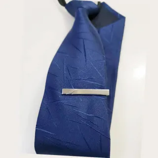【拉福】領帶夾窄版領帶夾窄領夾雙刀(4cm)