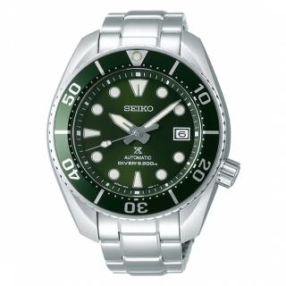 【SEIKO 精工】PROSPEX 相撲廣告款200米潛水機械錶-綠水鬼(SPB103J1/6R35-00A0G)