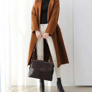 【Rooty】交換禮物 正韓GRIP大容量復古皮革女側背包 NO.WBR532(女斜背包)