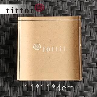 【tittot 琉園】壓克力底座 11x11x4cm小方(送禮/琉璃/禮物/玻璃/水晶/藝術品/擺飾/禮贈/企業/)