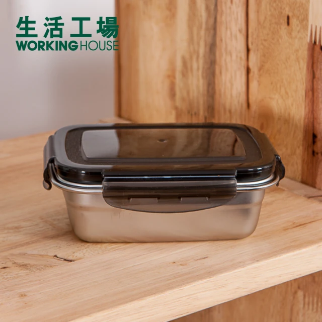 【生活工場】鮮廚煮義不鏽鋼304保鮮盒350ml