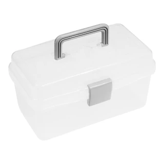 【TRENY】小商品雙層收納箱(工具箱、零件盒)