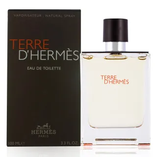 【Hermes 愛馬仕】大地男性淡香水100ml(TERRE DHERMES 國際航空版)