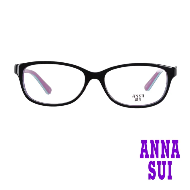 【ANNA SUI 安娜蘇】繽紛彩虹線條造型光學眼鏡-紫羅蘭(AS605-020)