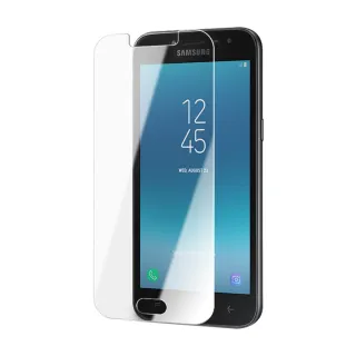 三星 Samsung J2Pro2018 透明9H玻璃鋼化膜手機保護貼(3入 J2Pro 保護貼 J2Pro鋼化膜)
