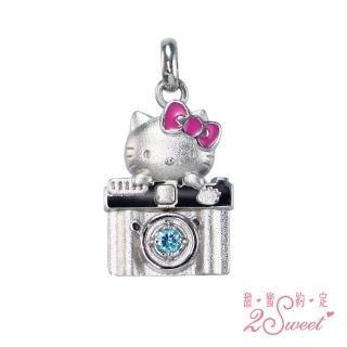 【2sweet 甜蜜約定】歡慶Kitty45週年純銀墜飾(Hello Kitty45週年銀飾)