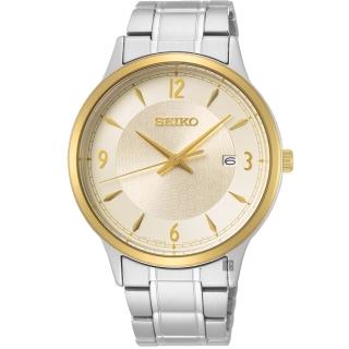 【SEIKO 精工】CS 50 周年紀念款 紳仕石英手錶 送6入手錶收藏盒(7N42-0GJ0Y SGEH92P1)