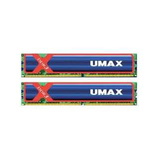 【UMAX】DDR3 1600 8GB 桌上型記憶體-4Gx2(512x8)
