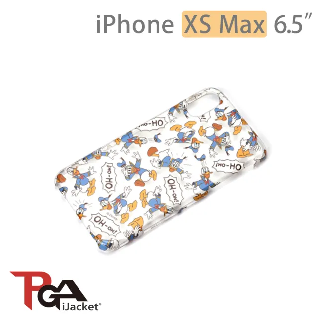 【iJacket】iPhone XS Max 6.5吋 迪士尼 透明彩繪 手機殼(海外限定版)