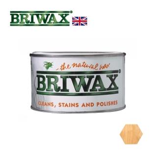 【英國Briwax】拋光上色蠟-原色 370g(上色蠟)