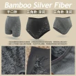 【GIAT】台灣製竹炭銀纖維抗菌機能無縫提臀內褲(買1送1超值2件組)
