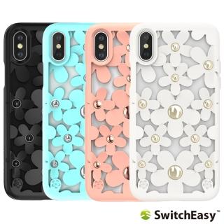 【Switcheasy】iPhone Xs Max Fleur 3D花朵吸震防摔保護殼