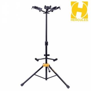【Hercules 海克力斯】GS432B Plus 重力三頭吉他架(原廠公司貨 商品品質有保障)