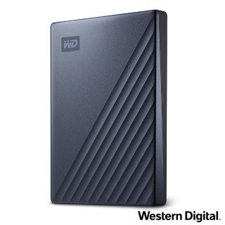 【WD 威騰】My Passport Ultra 2TB Type-C 2.5吋 行動硬碟 藍