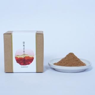 【MU LIFE 荒木雕塑藝品】經典珍藏-印度老山金蜜檀香粉60克(檀香)