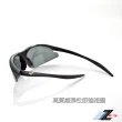 【Z-POLS】全新TR90輕量太空纖維框體 搭載Polarized頂級偏光運動眼鏡(輕巧彈性配戴舒適抗UV400 三色可選)