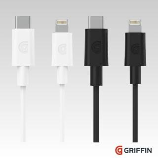 【Griffin】USB-C to Lightning 0.9米 充電傳輸線(Type-C)