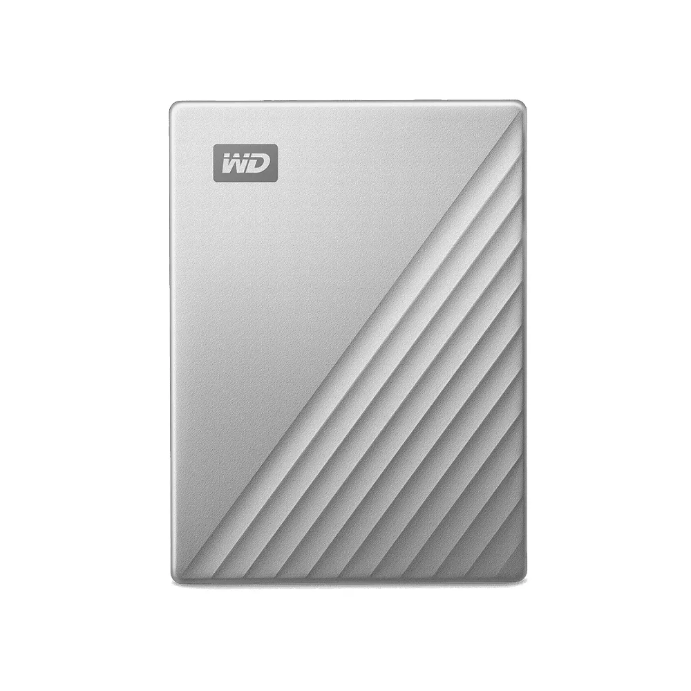 【WD 威騰】My Passport Ultra 2TB Type-C 2.5吋 行動硬碟 銀