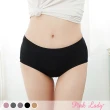 【PINK LADY】6件組-台灣製生理褲 竹炭抗菌 防漏棉柔中低腰生理褲