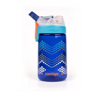 【美國Contigo】Gizmo兒童卡通直飲杯414ml 波浪款