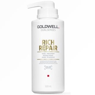 【GOLDWELL 歌薇】水感60秒髮膜500ml(平輸商品)