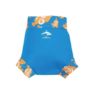 【Konfidence 康飛登】NEO Nappy 嬰兒游泳尿布褲 加強防漏層(水藍/小丑魚)