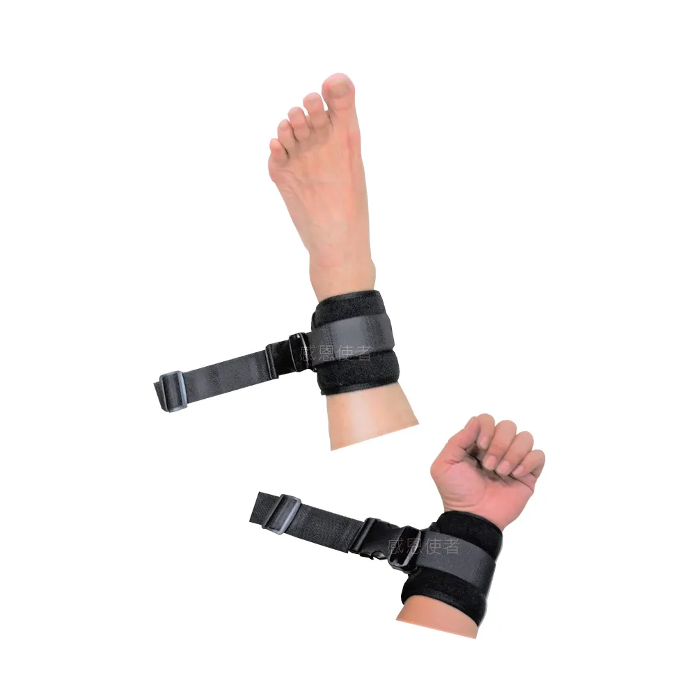 【感恩使者】安全束帶 - 手腳綁帶 舒適束帶 2入 壓扣式 ZHCN1901-A(不含木製固定片)