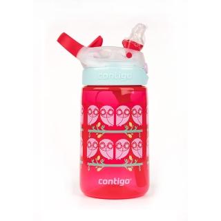 【美國Contigo】Gizmo兒童卡通吸管杯414ml 貓頭鷹款