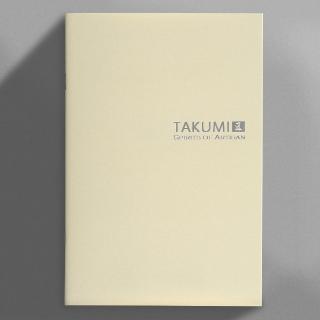 【IWI】TAKUMI匠 和紙筆記本A5銀標-方格內頁-NTSA5-S91S(生成)