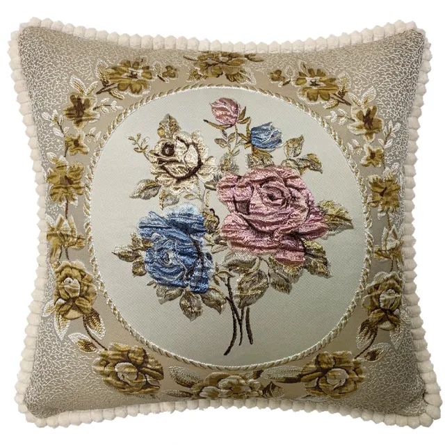 【J&N】宮廷花園抱枕60*60(2入)