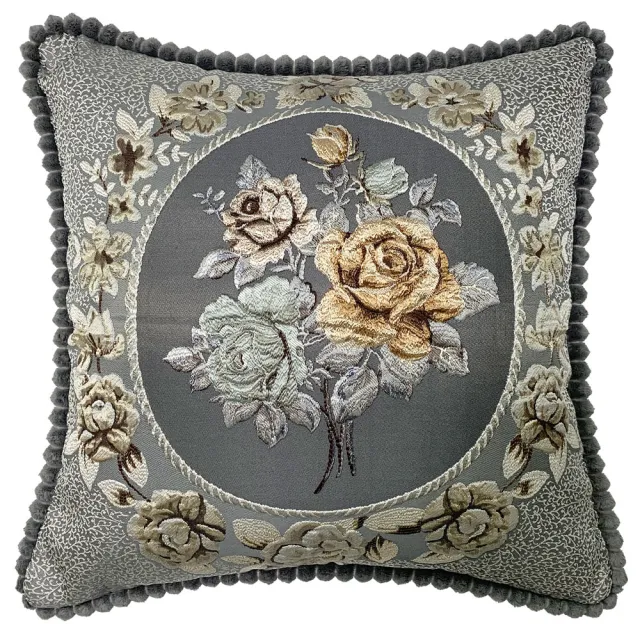 【J&N】宮廷花園抱枕60*60(2入)