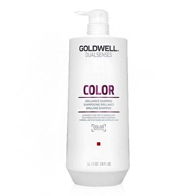 【GOLDWELL 歌薇】光感洗髮精1000ml 染後護色適用(平輸版)
