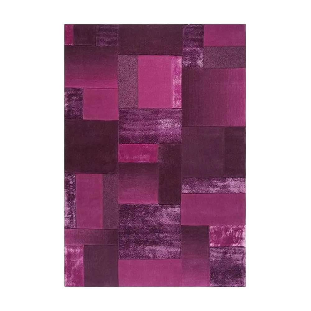 【山德力】ESPRIT 地毯 紫淵 170X240CM(紫色 客廳 書房  起居室 生活美學)