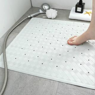 【JEN】環保無味橡膠浴室防滑墊腳墊40*70cm雅格白