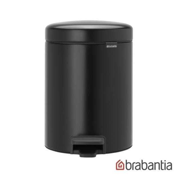 【Brabantia】NEWICON環保垃圾桶-5L尊爵黑