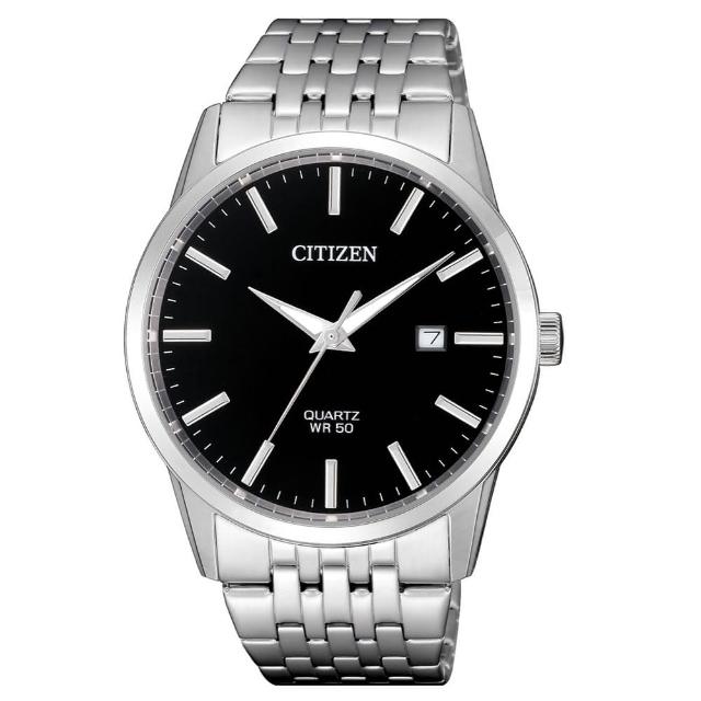 【CITIZEN 星辰】一品雅爵夜光石英腕錶(BI5000-87E)