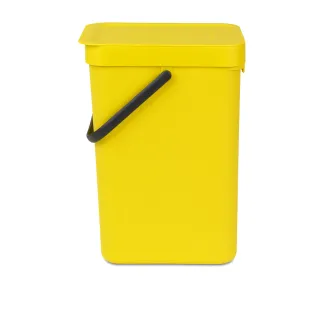 【Brabantia】多功能餐廚置物桶12L(黃色)