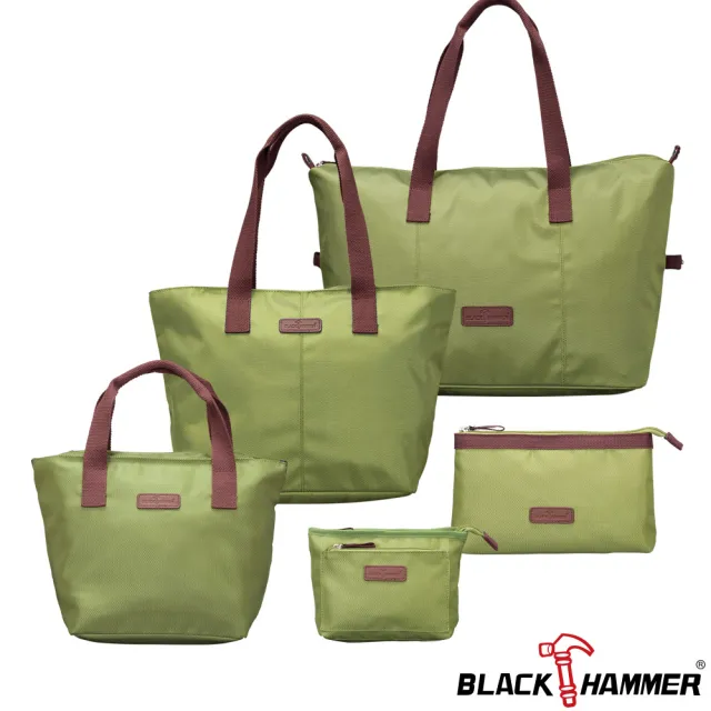 【BLACK HAMMER】旅行袋 -超值五件組(四色可選)