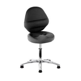 【GXG】矮座工作椅 加椅背 中鋁腳(TW-T10 LU2S)